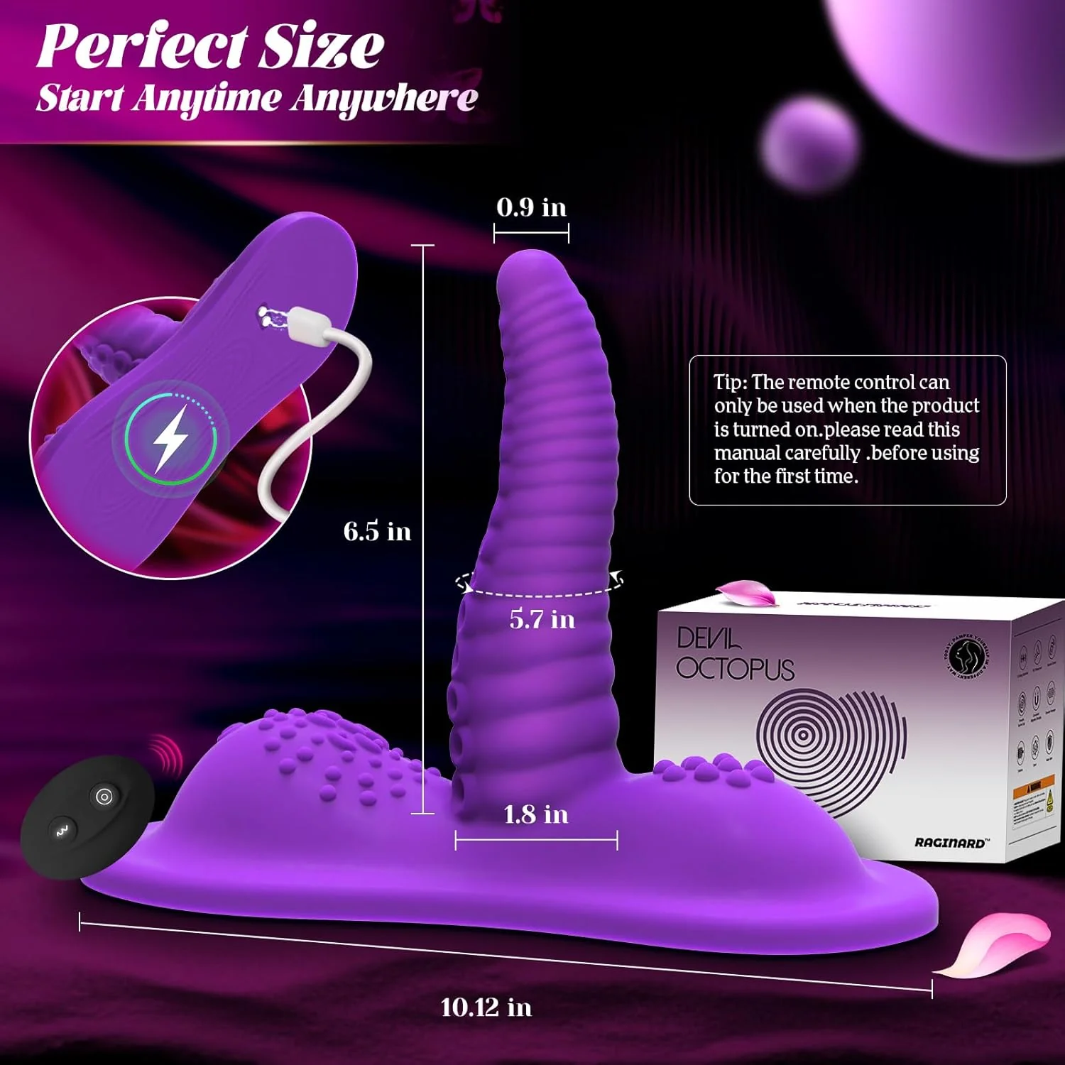 TentacleThrone Ride-On Tentacle Swing Dildo with Remote - Image 7