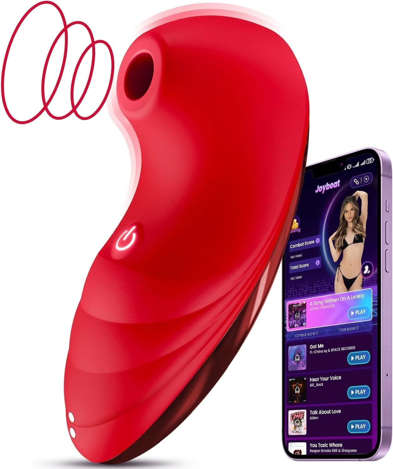 PulseRose AI App Rose Clit Sucker Vibrator 7 Modes - Image 9
