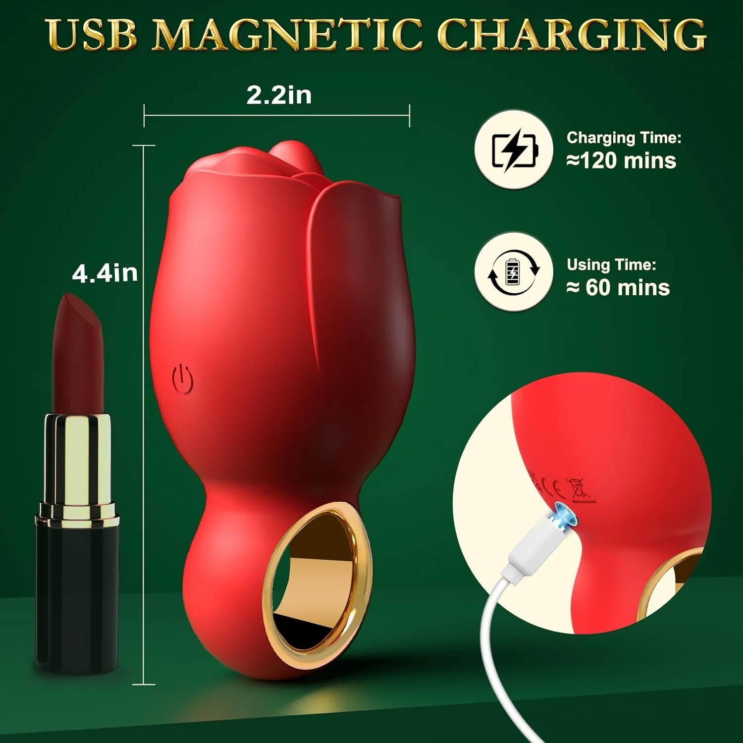 RoseTongue 360° Licking Motion for Nipple & Clit Stimulation - Image 6