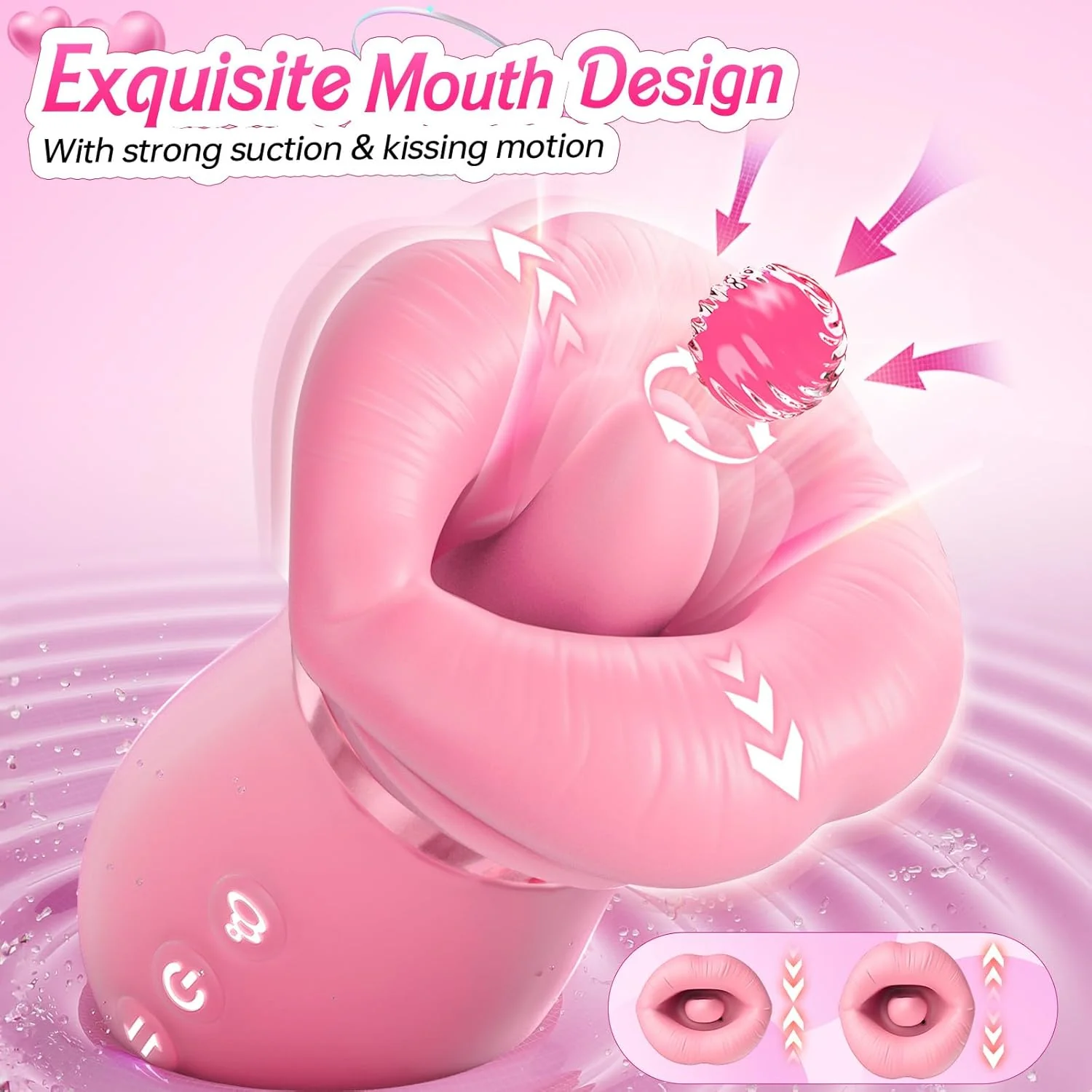 NoctelleX AI Mouth Clit Sucker Wand App Waterproof Quiet - Image 3