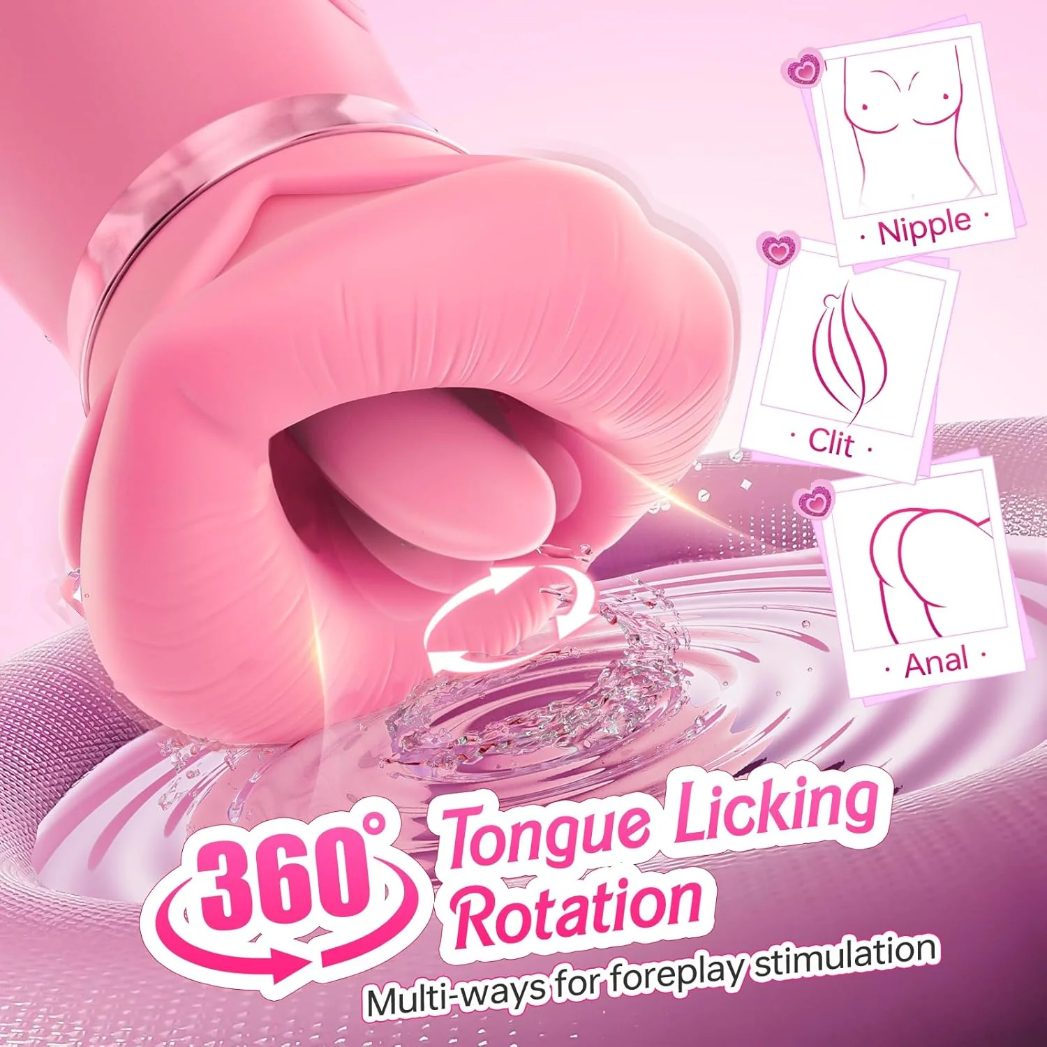 NoctelleX AI Mouth Clit Sucker Wand App Waterproof Quiet - Image 4