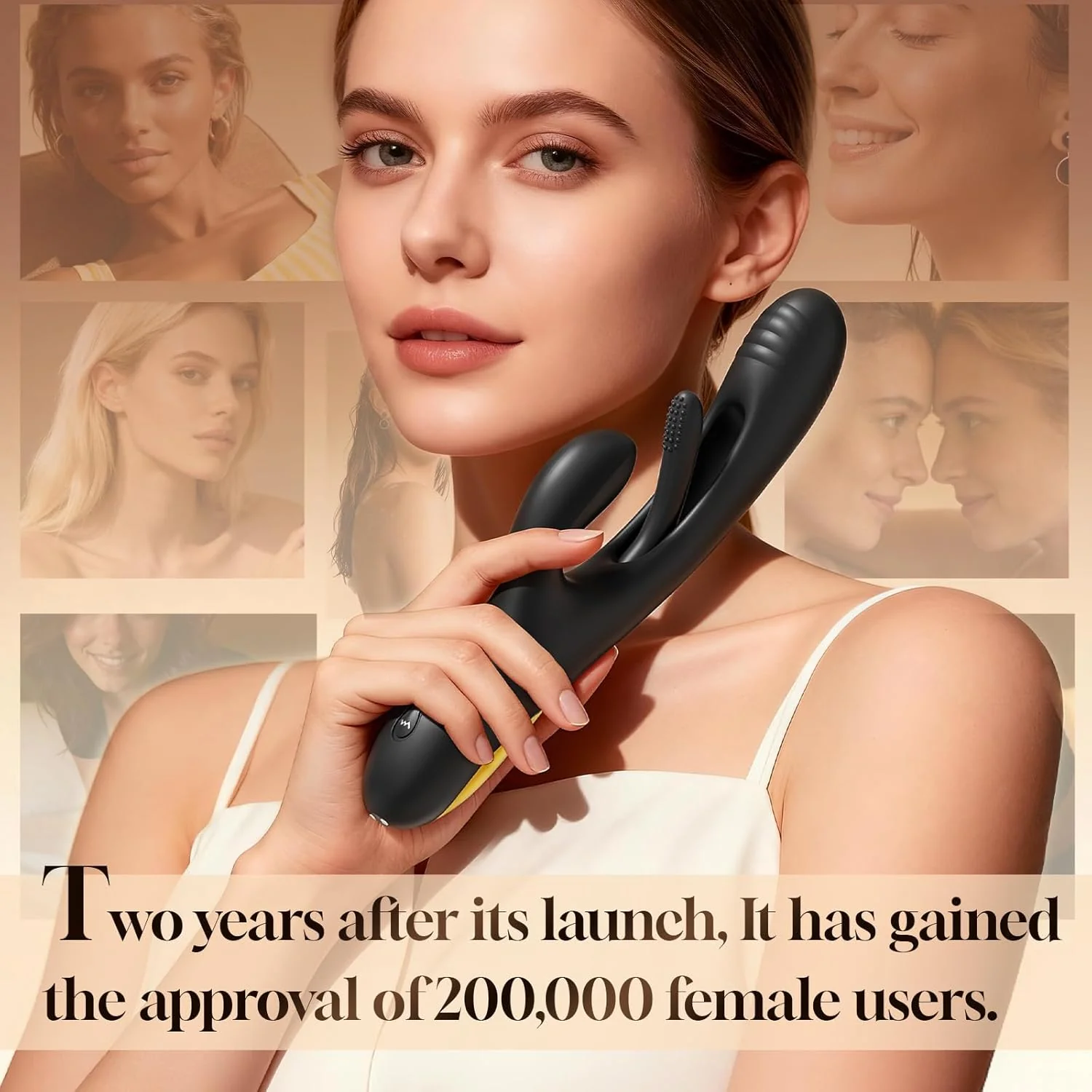 NoirPulse Rabbit Vibrator 14 Modes Flapping Waterproof - Image 7