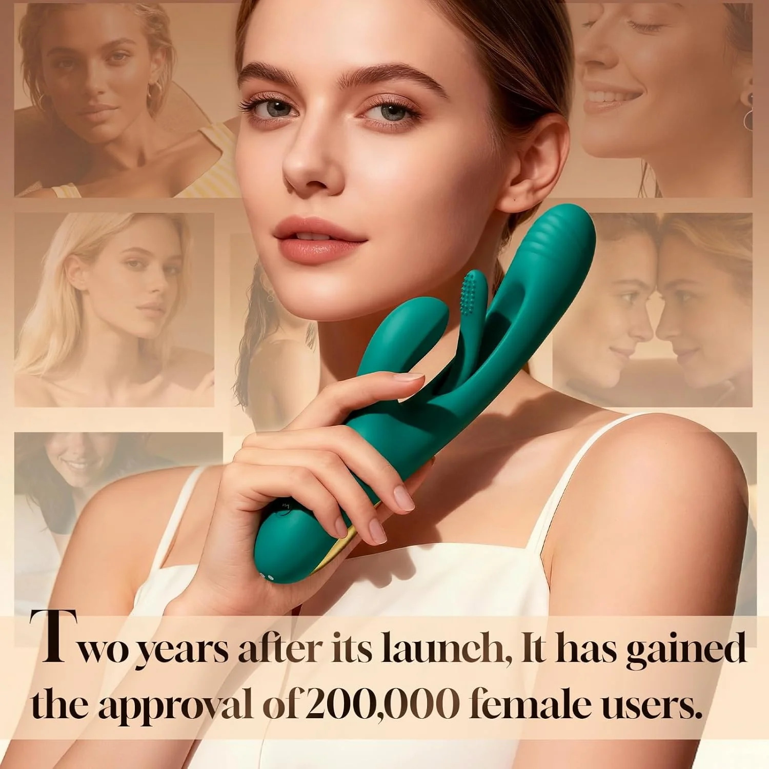 VerdePulse Rabbit Vibrator 14 Modes Flapping Waterproof - Image 7