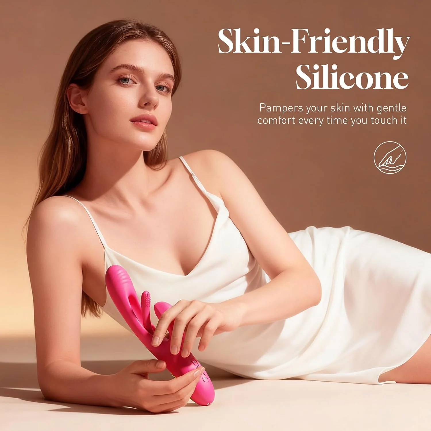 RosePulseX Rabbit Vibrator 14 Modes Flapping Tongue Waterproof - Image 6