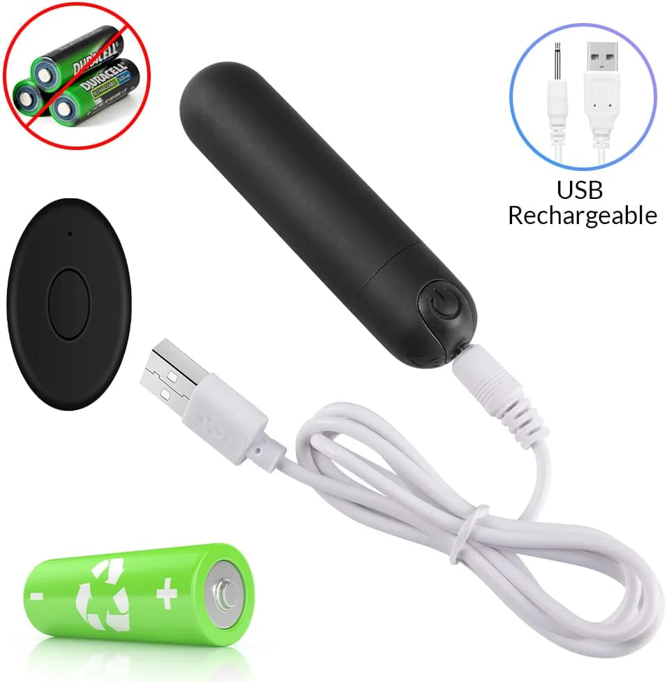 AquaSync Remote Control Bullet Vibrator 10 Speed Waterproof - Image 4