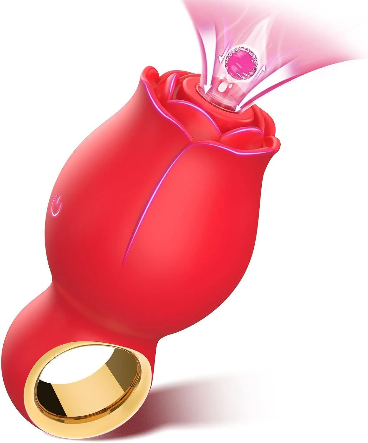 VelvetRose Rose Clit Sucker Vibrator 9 Modes USB Rechargeable