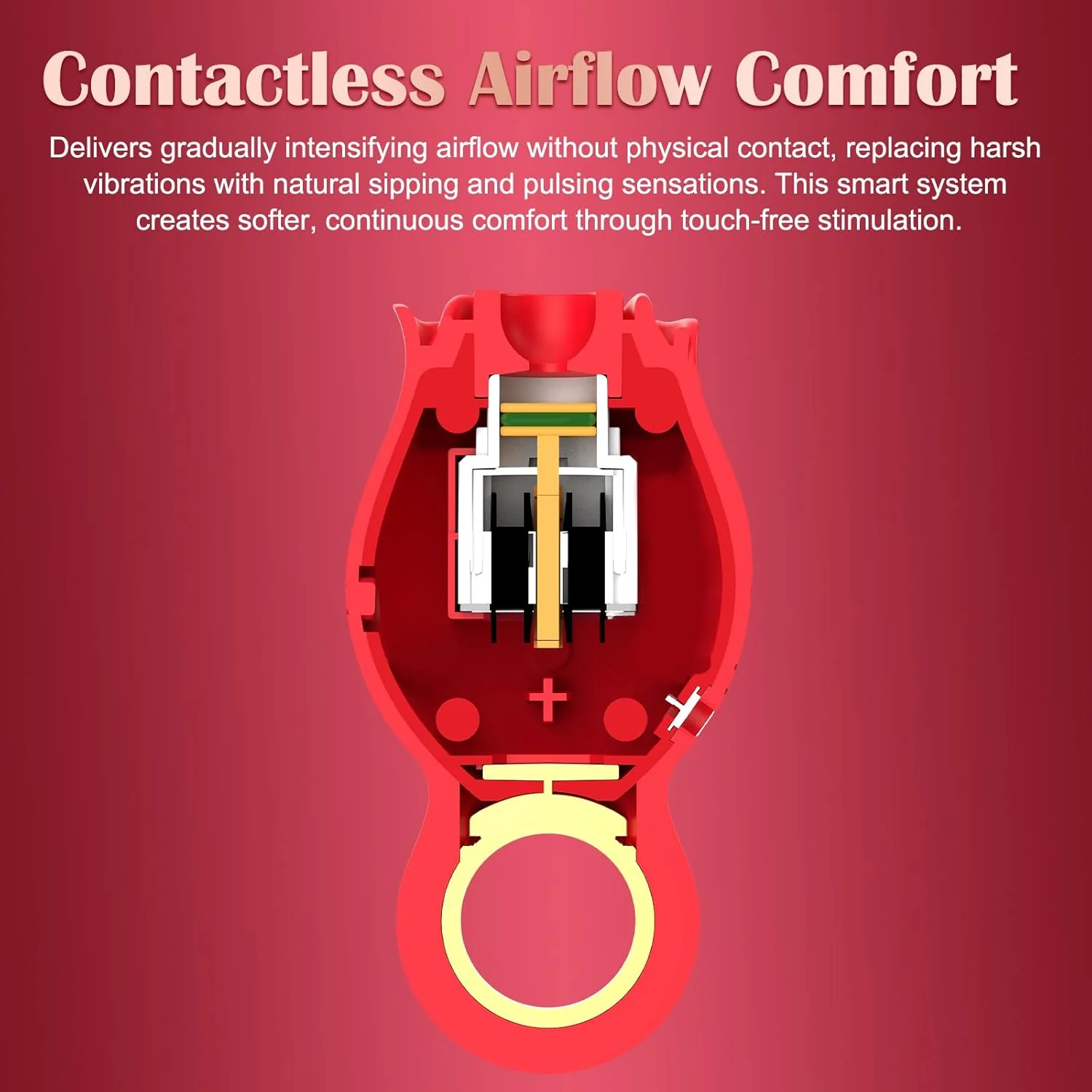 VelvetRose Rose Clit Sucker Vibrator 9 Modes USB Rechargeable - Image 5