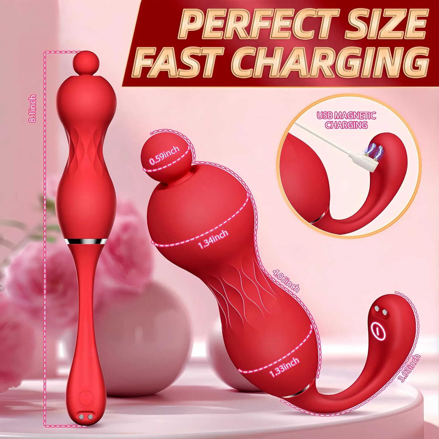 RoseOrbit App Remote Vibrating Egg 360 Rotation G-Spot - Image 6