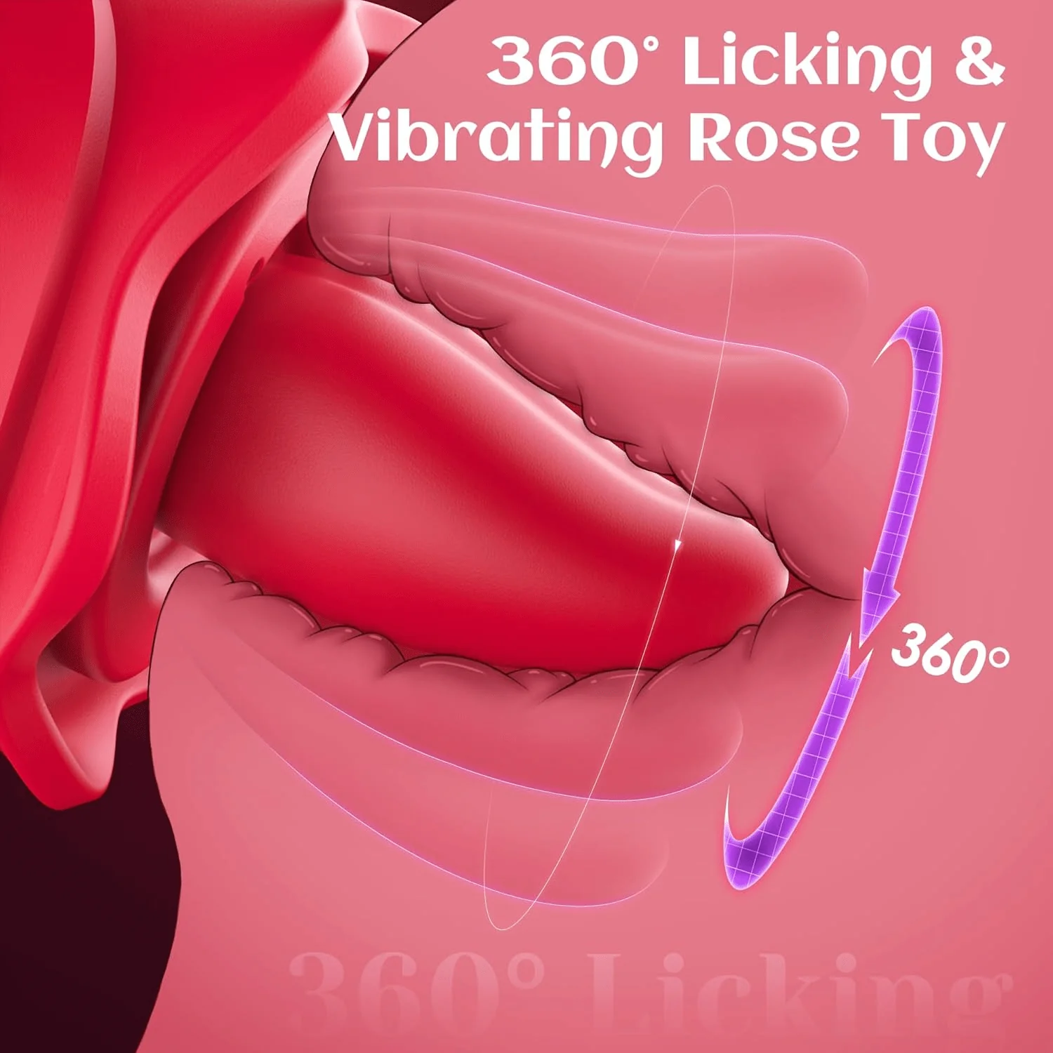 PetalyaX AI Rose Vibrator 7 Suction 10 Licking Modes - Image 4