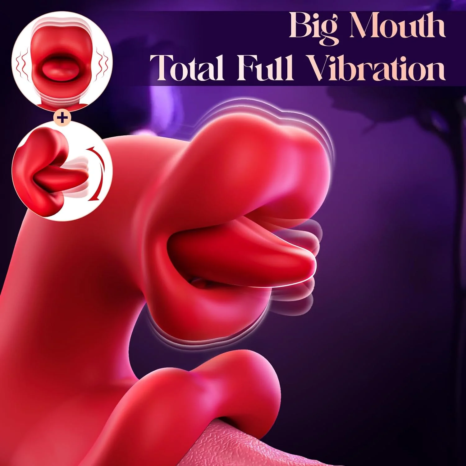 ElyraSwing Tongue Rabbit Vibrator 9 Modes G-Spot Toy - Image 4