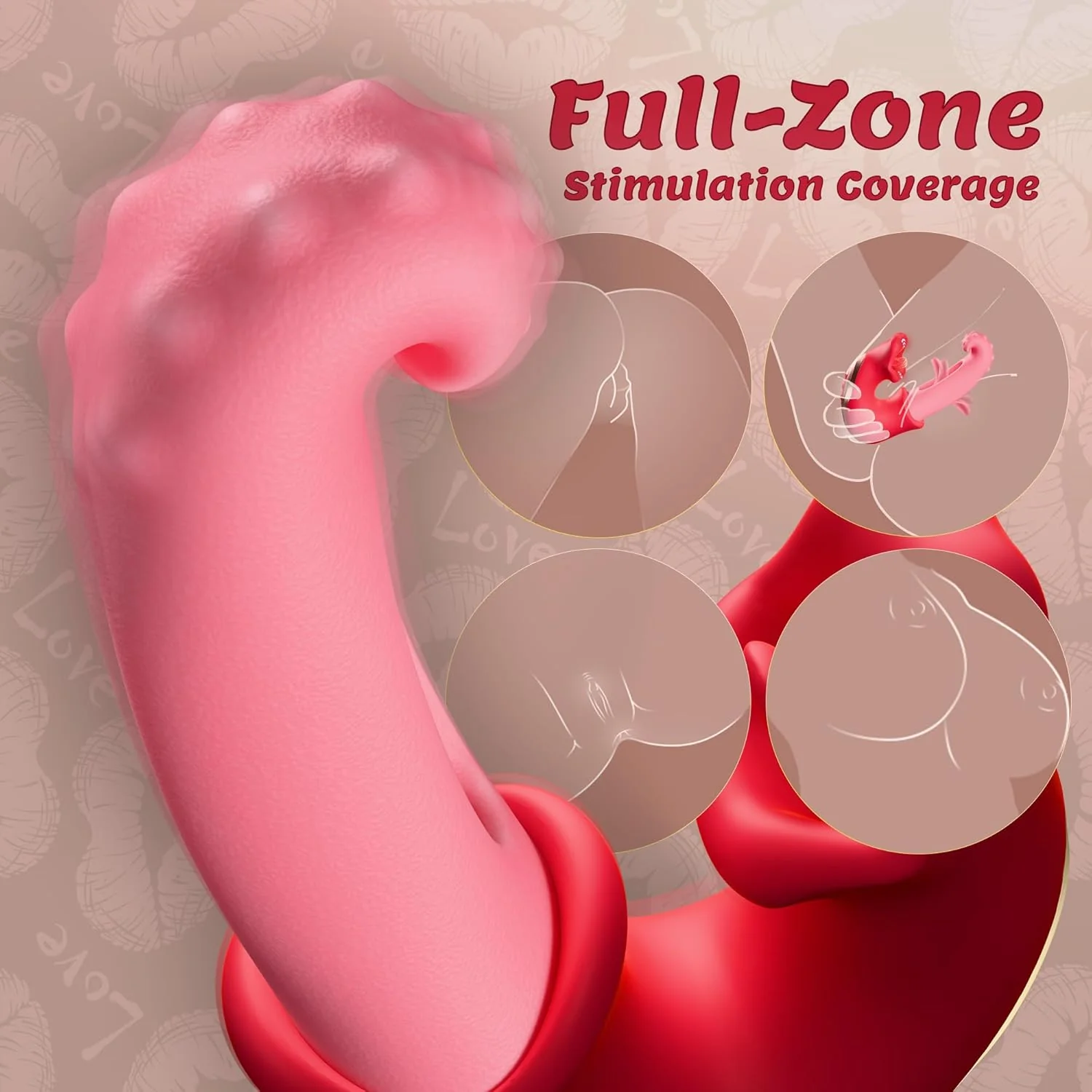 ClampaWave 3-in-1 G-Spot Vibrator Flapping Clamping 10 Modes - Image 5