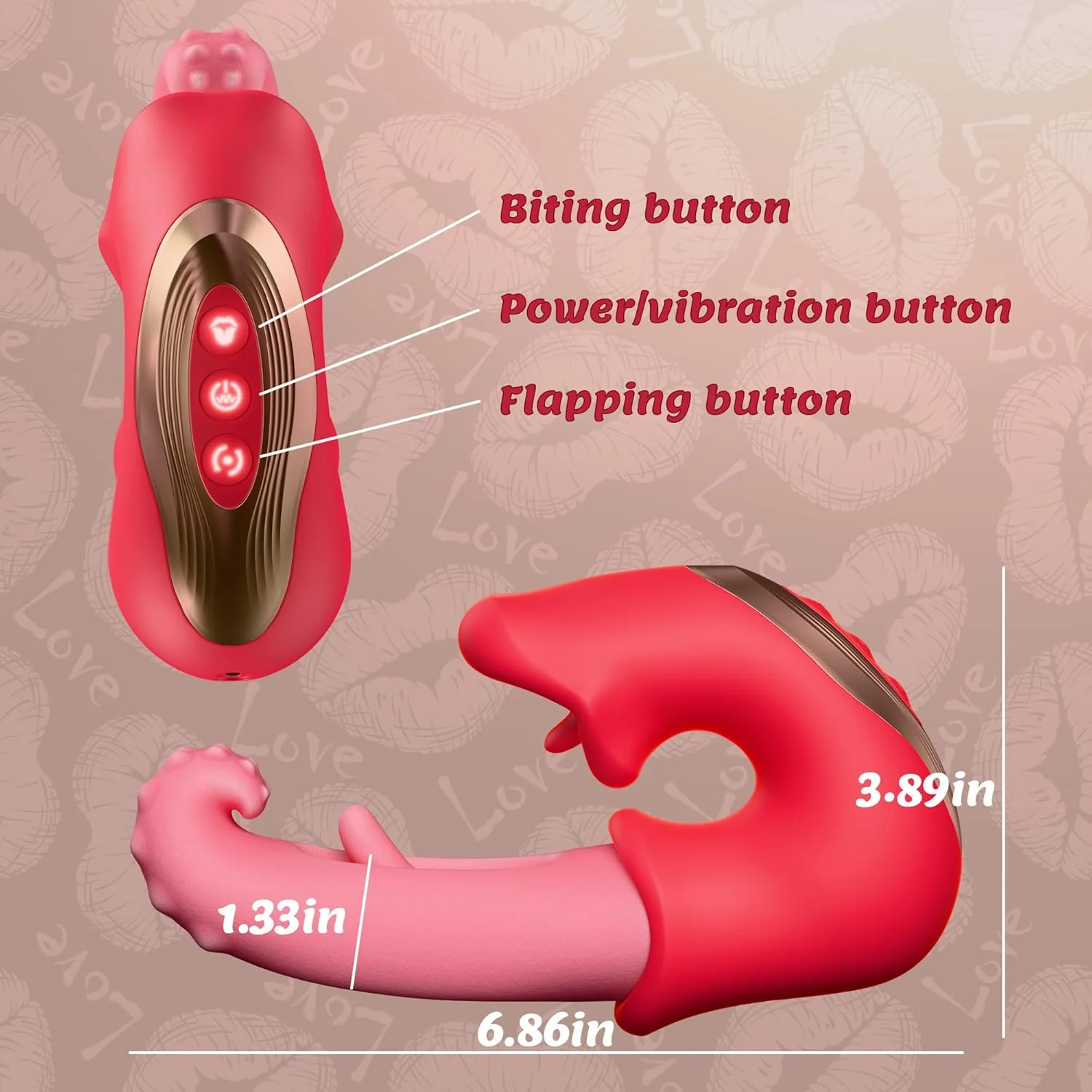 ClampaWave 3-in-1 G-Spot Vibrator Flapping Clamping 10 Modes - Image 6