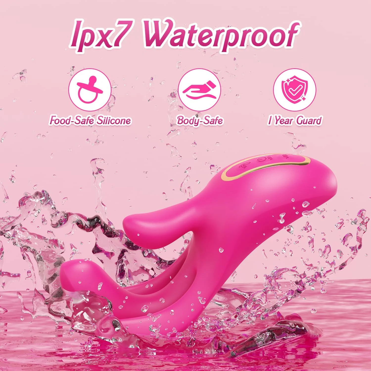 TriFlex 3-in-1 Finger Vibrator 10 Modes & Flapping G-Spot - Image 5