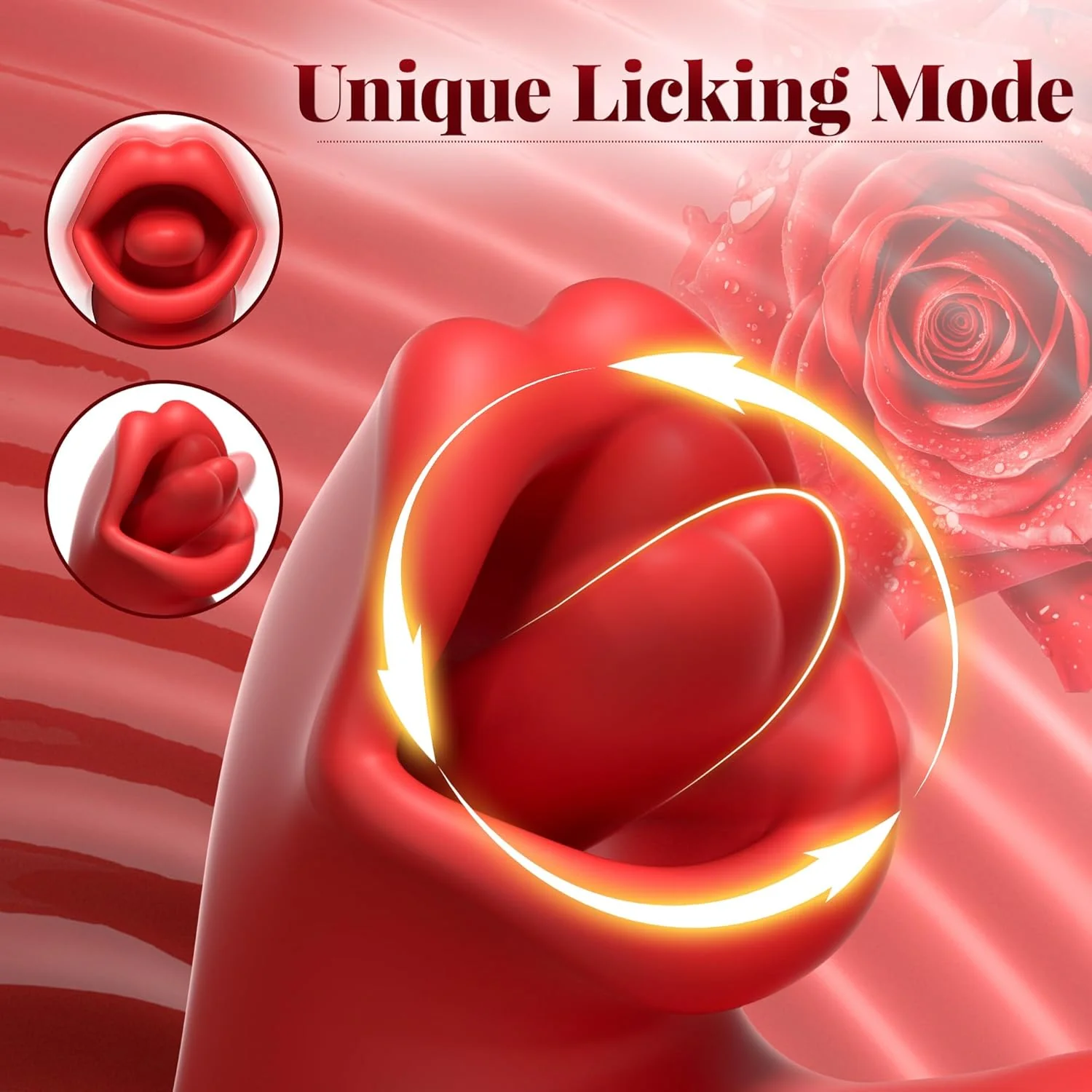 ElyraCore 3-in-1 Tongue Thrust Vibrator G-Spot 7 Modes - Image 3