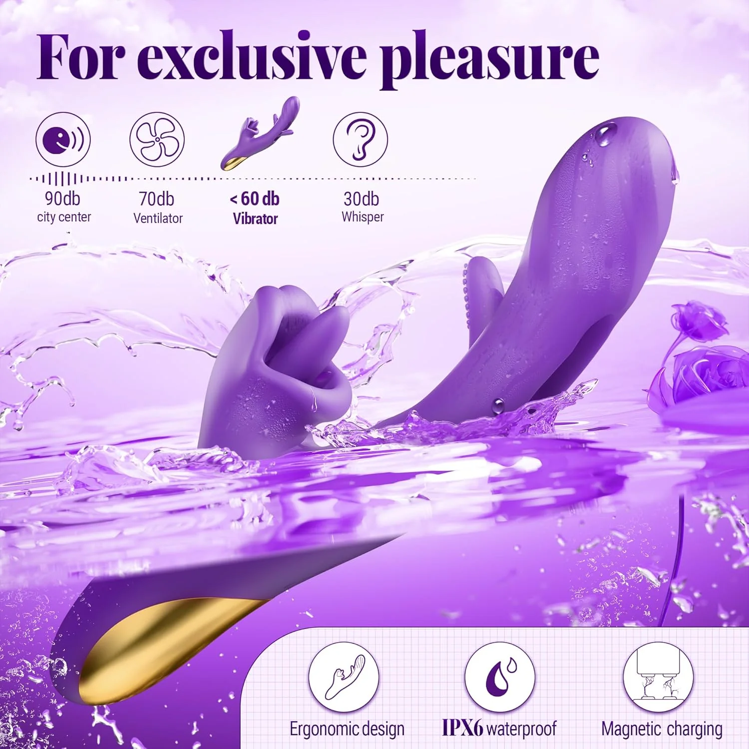 ElyraPulse 3-in-1 Rose Tongue Thrusting Vibrator G-Spot - Image 6