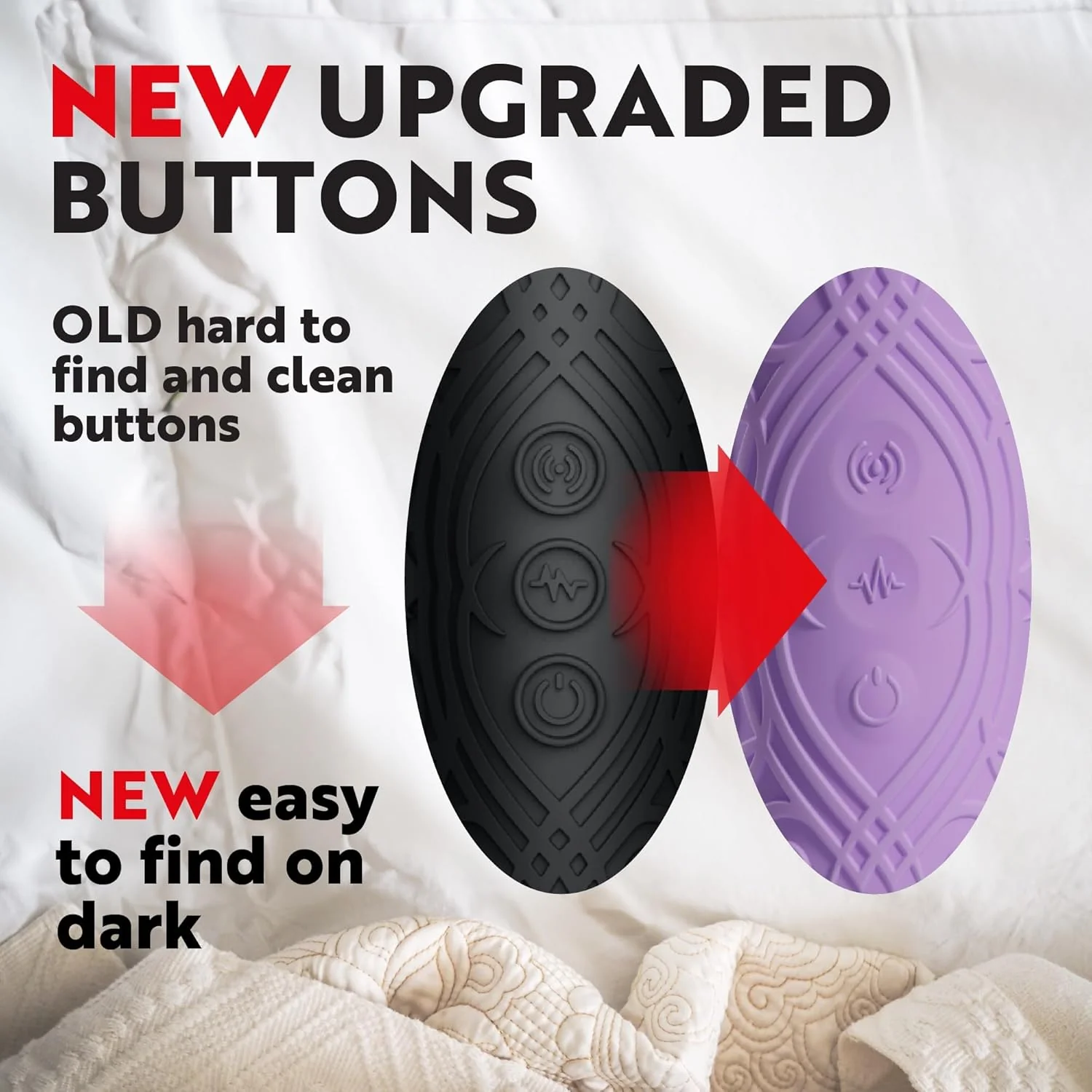 LunaWhisper Mini Wand Vibrator Rechargeable Waterproof Quiet - Image 3