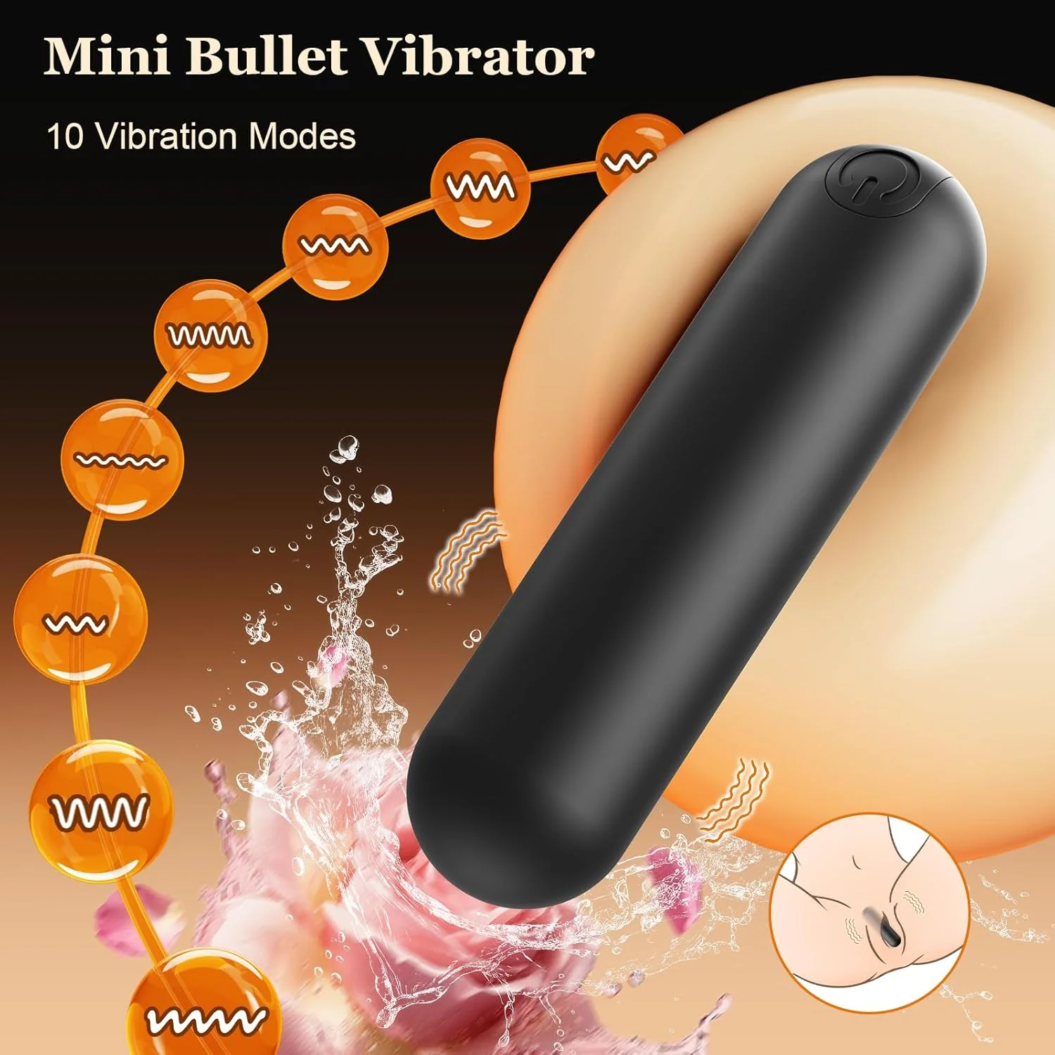 TrinityPlay 3 Piece Vibrator Set Wand Bullet Anal Plug - Image 4