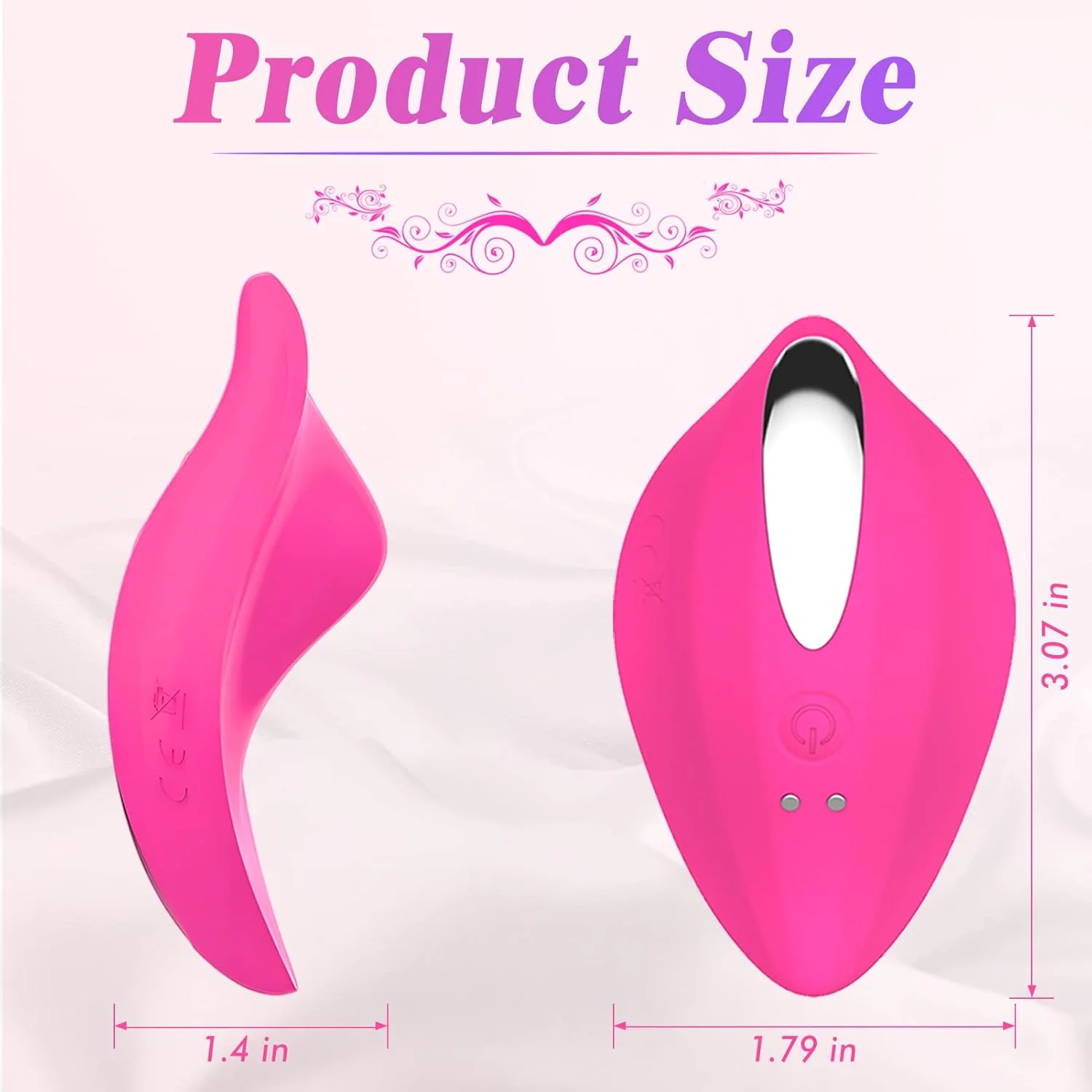 RoseWhisper Wearable Panty Vibrator Remote 12 Modes - Image 6