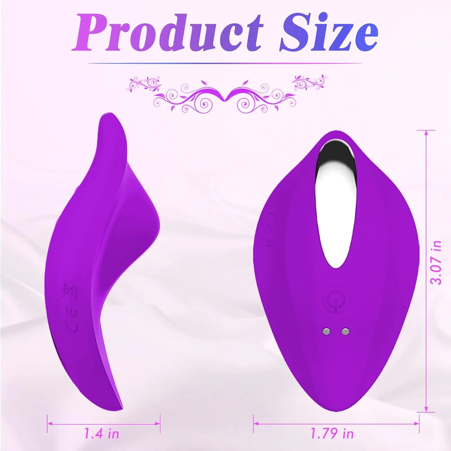 WhisperRose Wearable Panty Vibrator Remote 12 Modes - Image 7