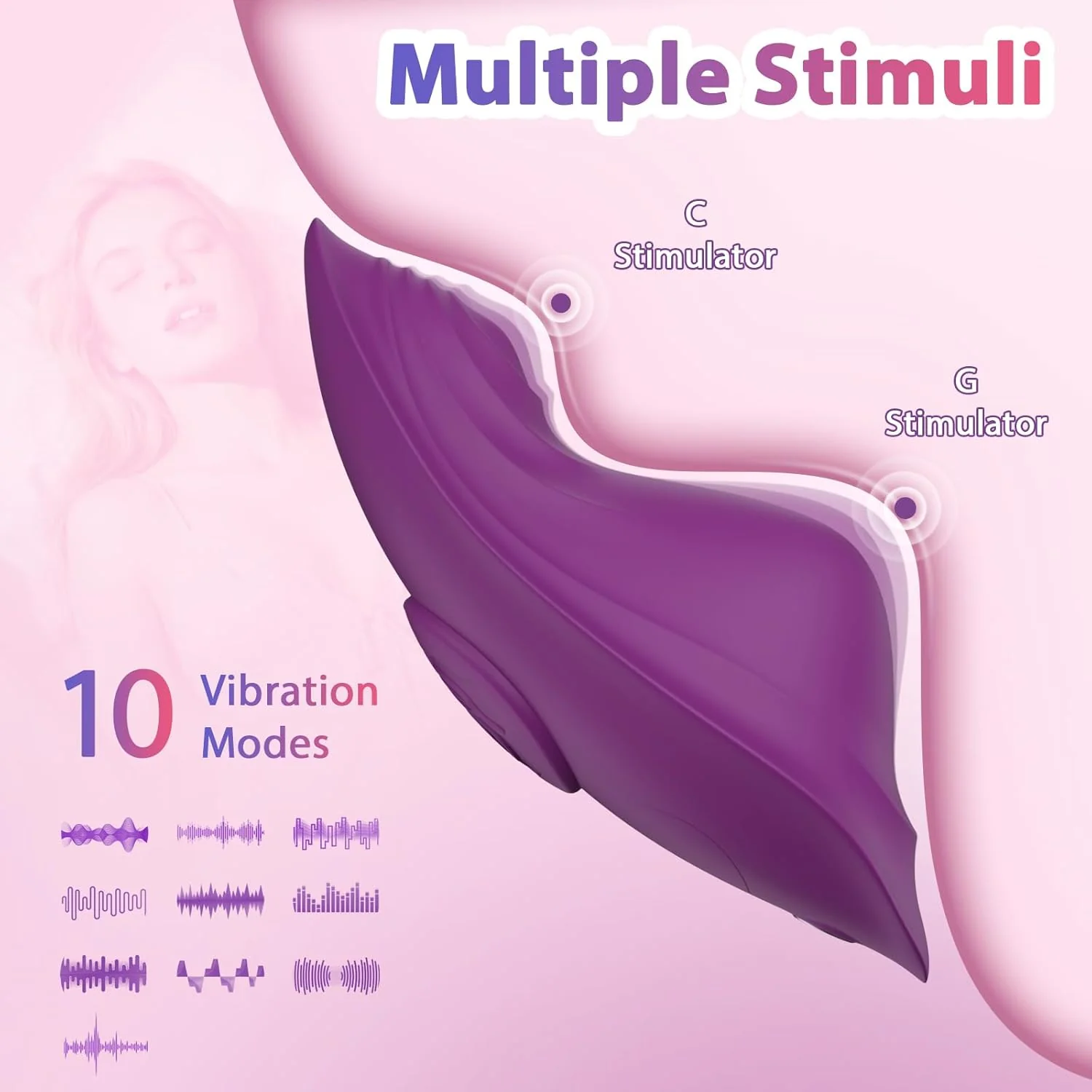 VelvetWing APP Butterfly Panty Vibrator Dual Motor - Image 3