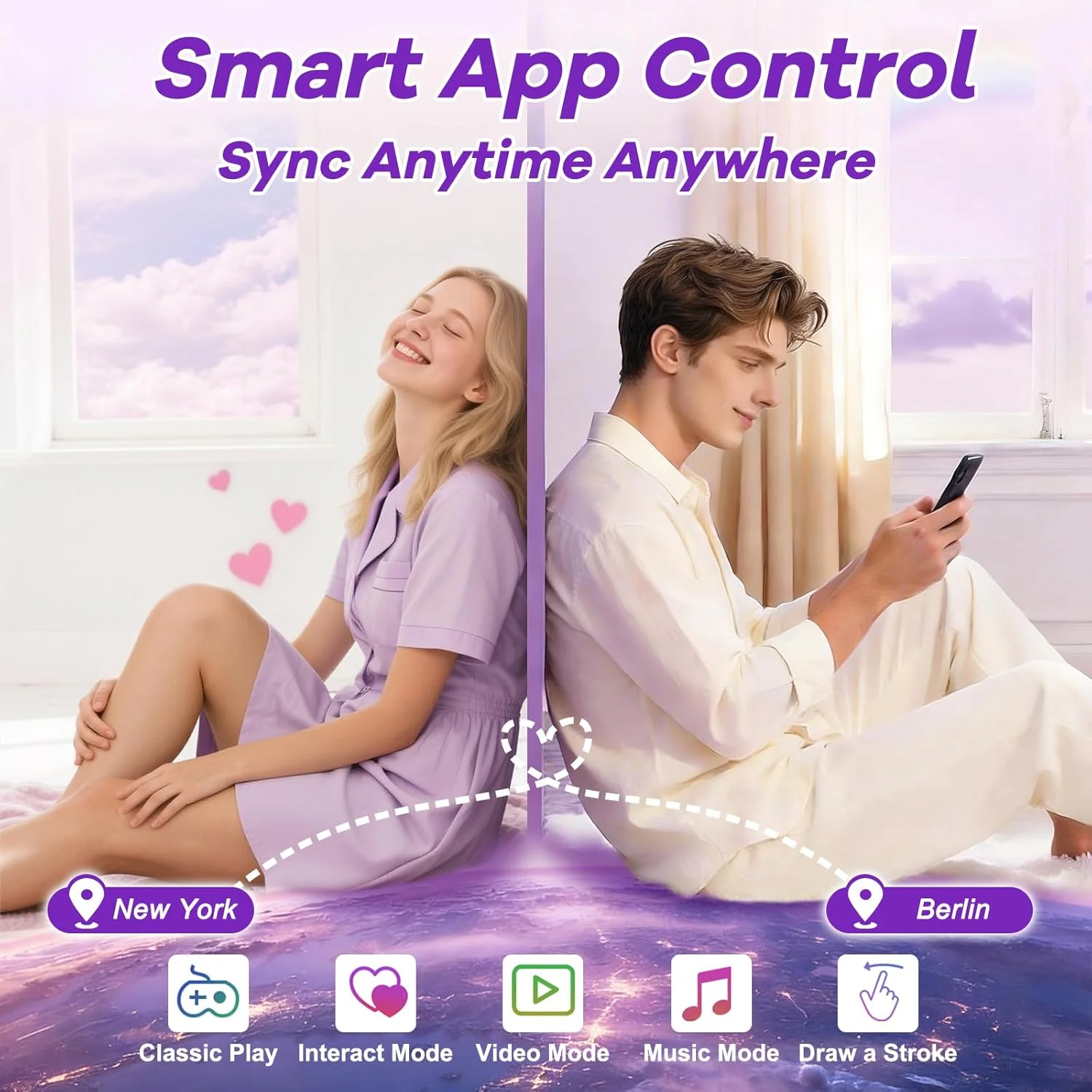 ButterflyPearl Wearable Panty Vibrator APP Control - Image 7