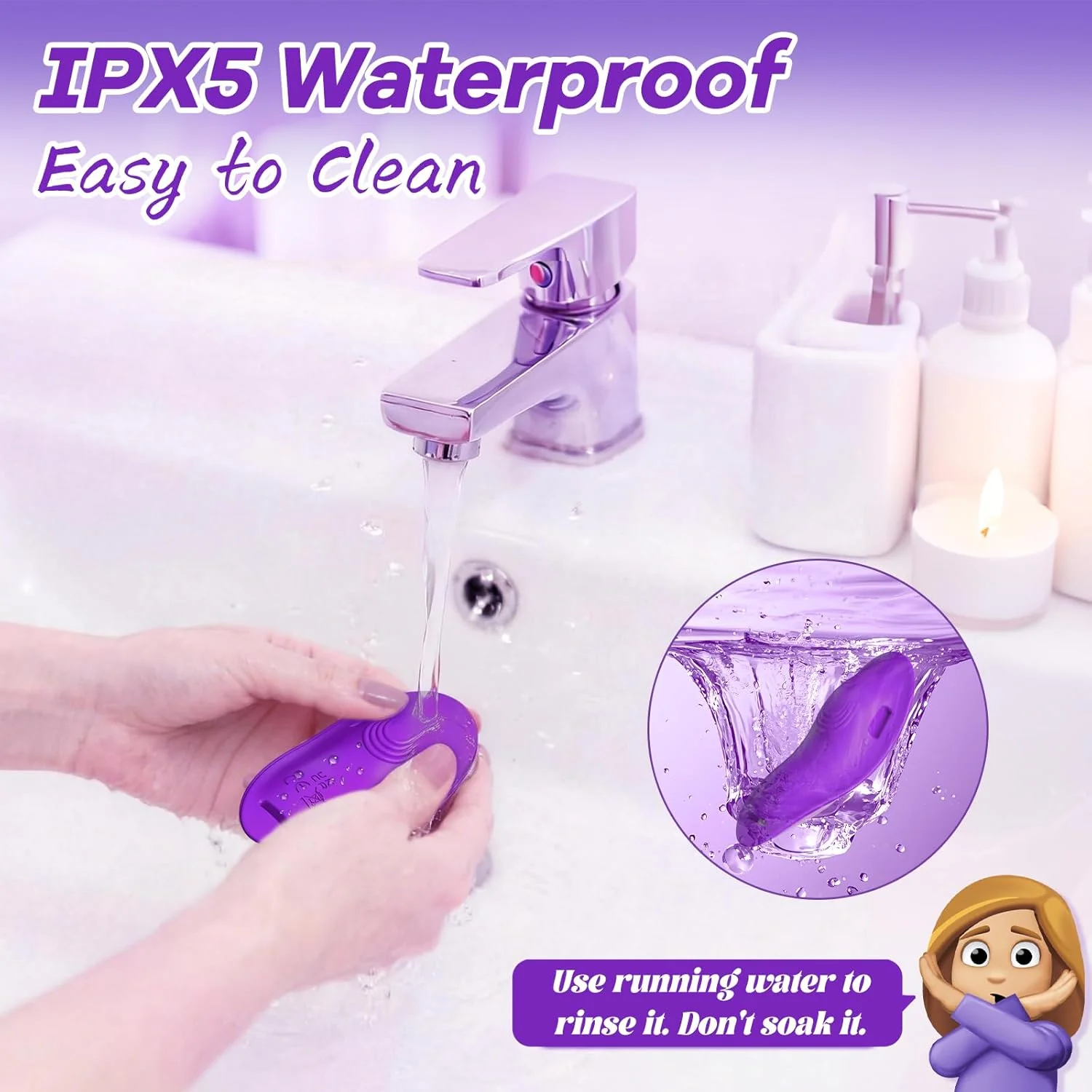 ButterflyPearl Wearable Panty Vibrator APP Control - Image 9