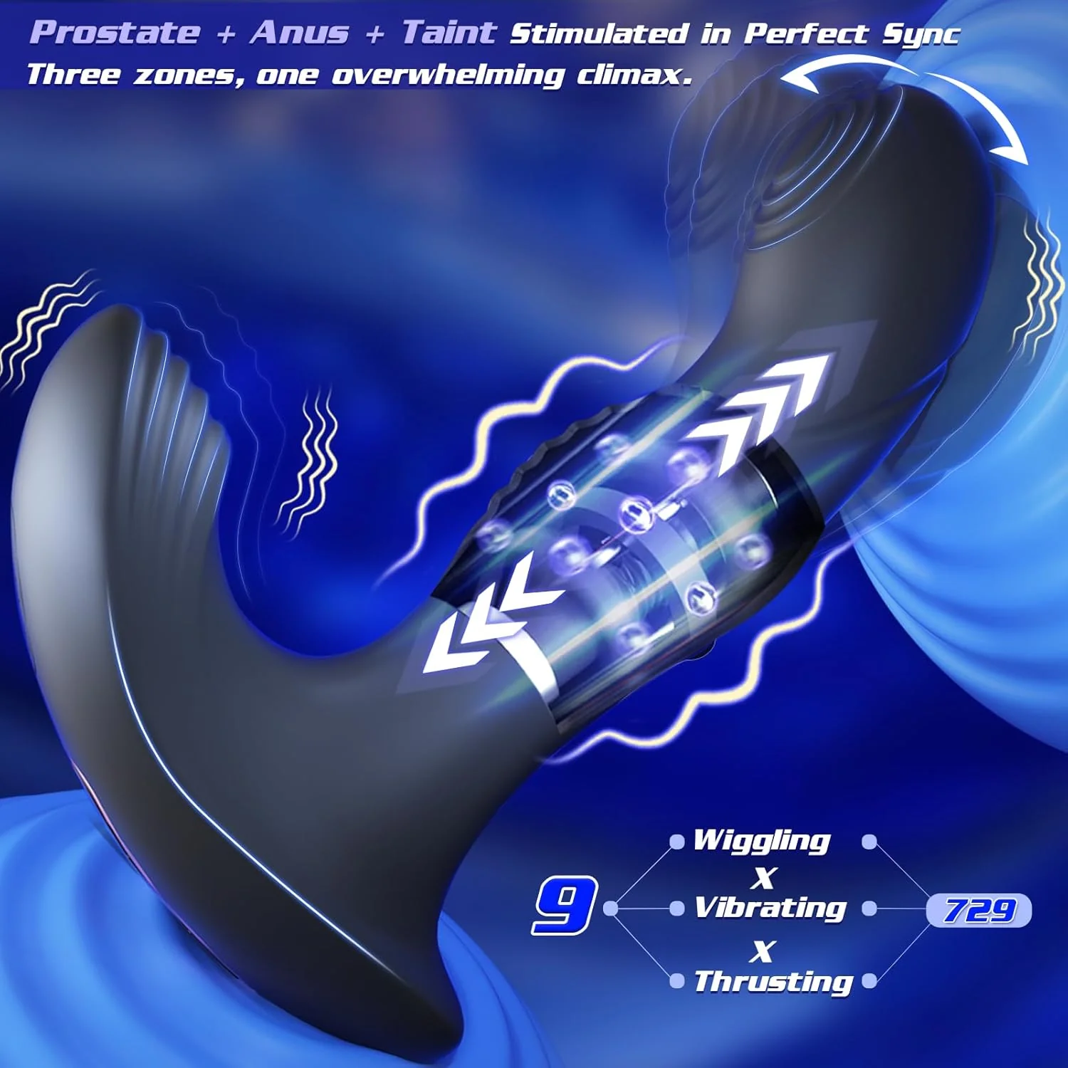 NantaWiggle App-Controlled Wiggling Prostate Massager - Image 3
