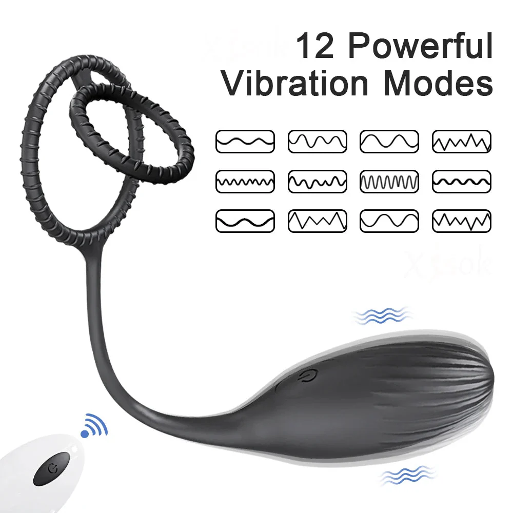 Wireless Control Prostate Massager Cock Ring - Image 3