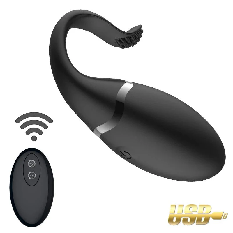 Wireless Remote Control Silicone Bullet Egg Vibrator - Image 3