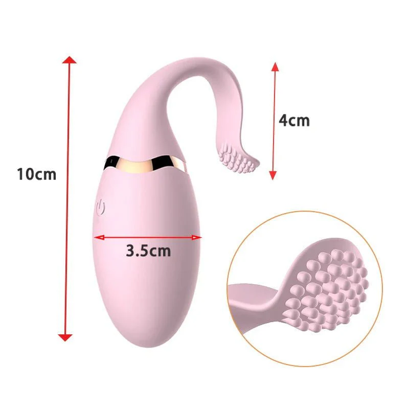 Wireless Remote Control Silicone Bullet Egg Vibrator - Image 4