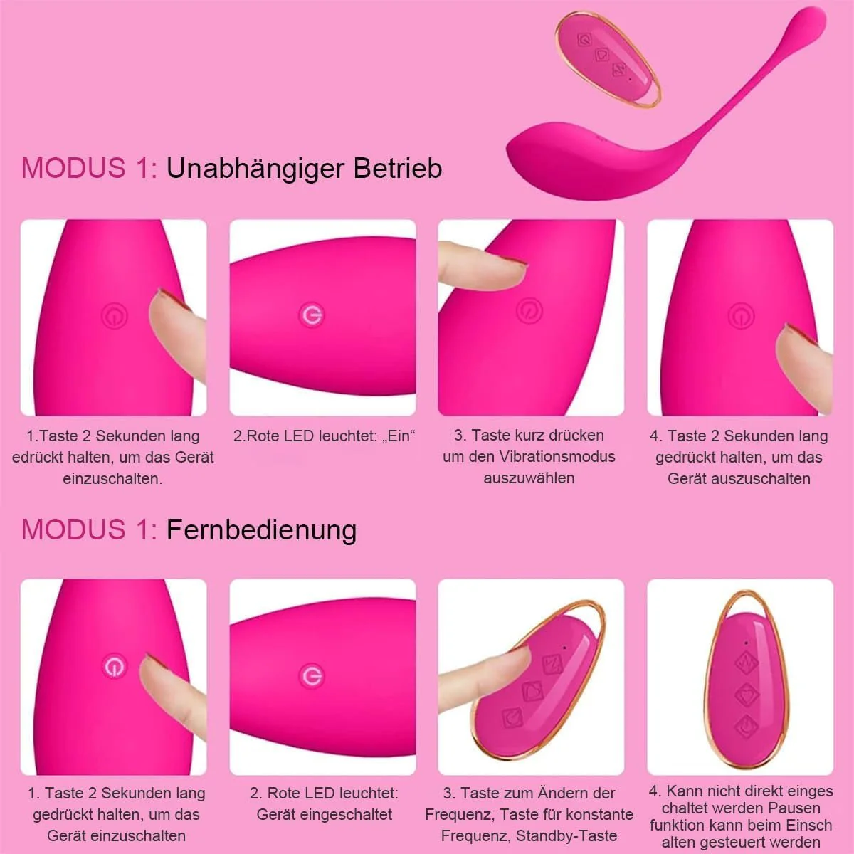StealthSync Remote Vibrating Egg 12 Modes Waterproof Silent - Image 6