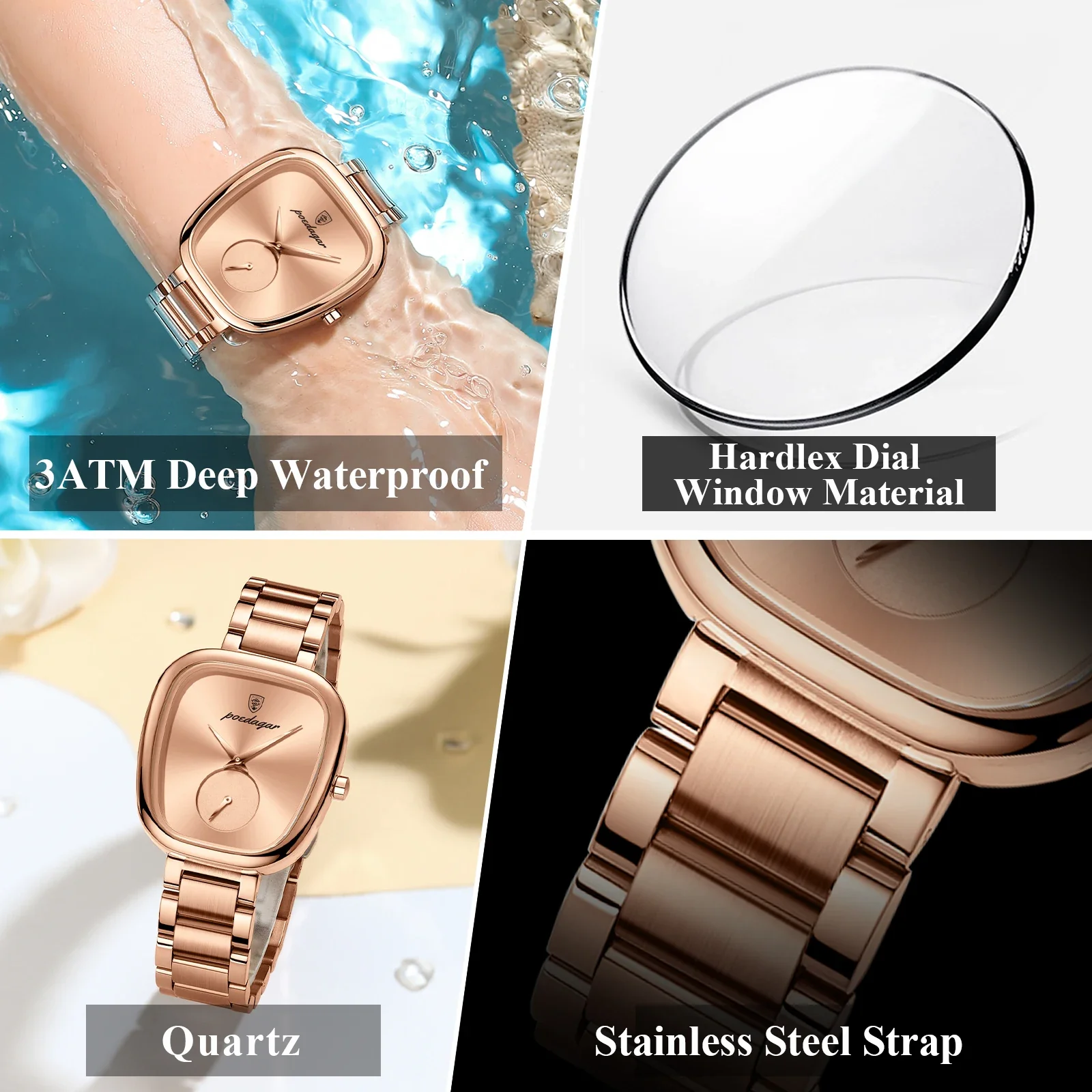 Women’s Elegant Quartz Watch - Image 3