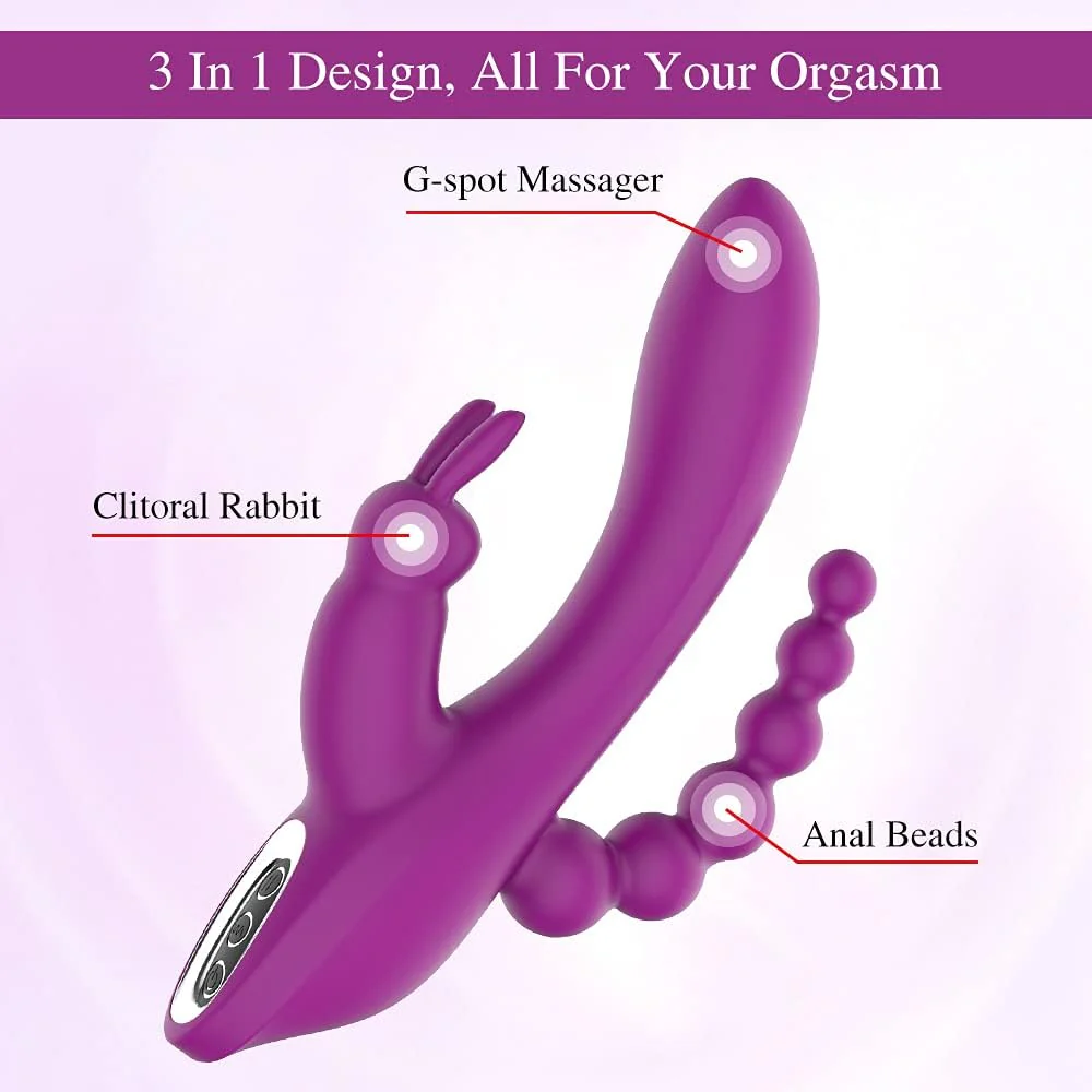 XenoPulse 3-in-1 G-Spot Rabbit Vibrator - Image 4